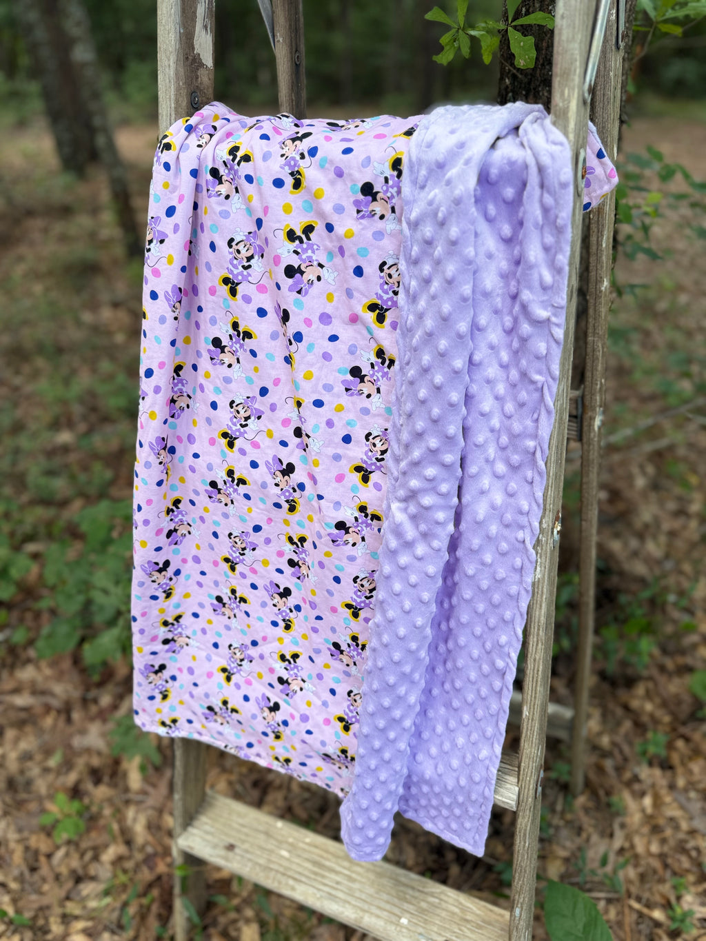 Minnie Mouse| Minky Blanket | Handmade Baby Blanket | Personalized Gift