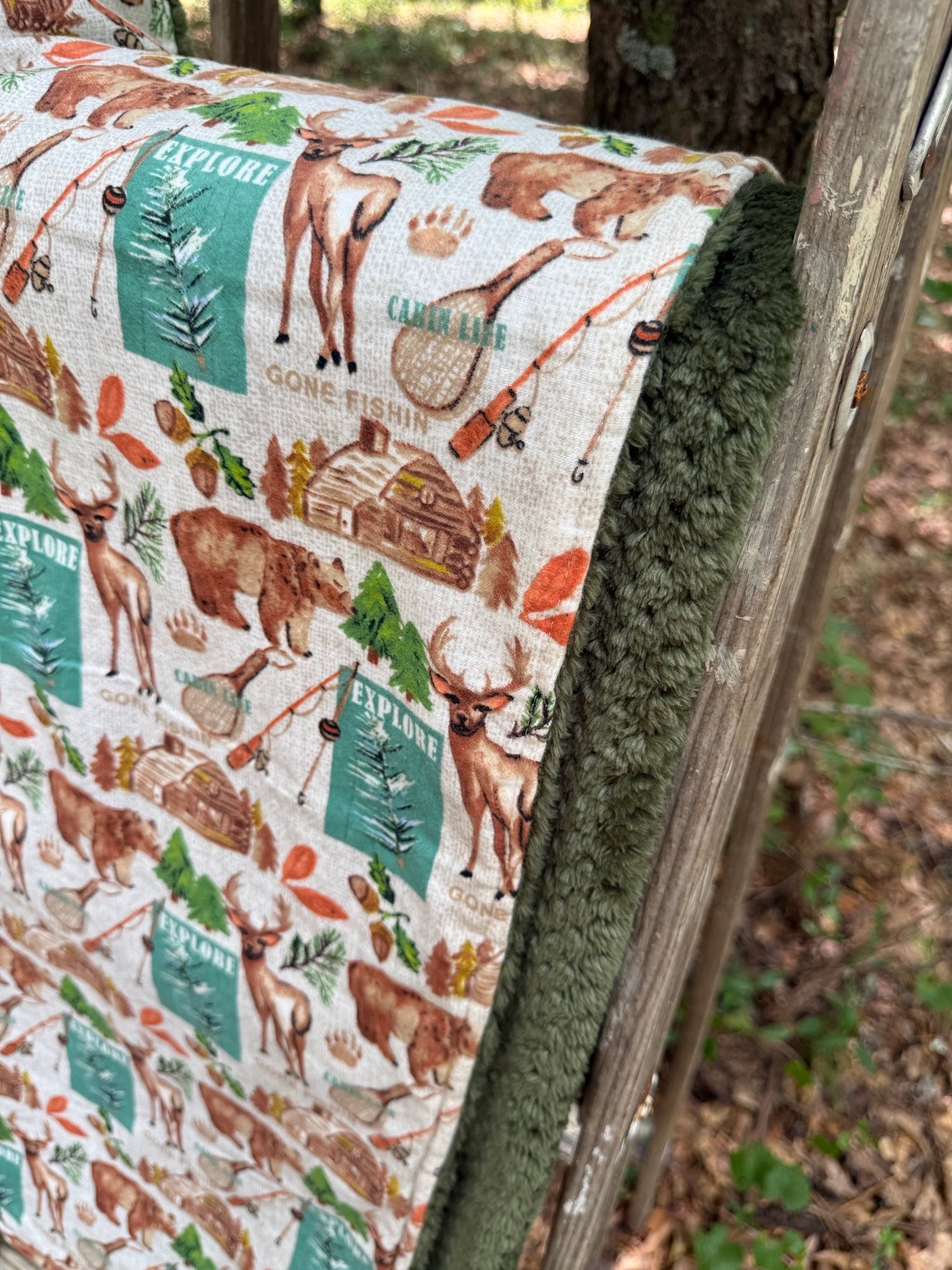 Hunting Tribe| Minky Blanket | Handmade Baby Blanket | Personalized Gift