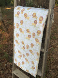 Lion Minky Blanket | Handmade Baby Blanket | Personalized Gift