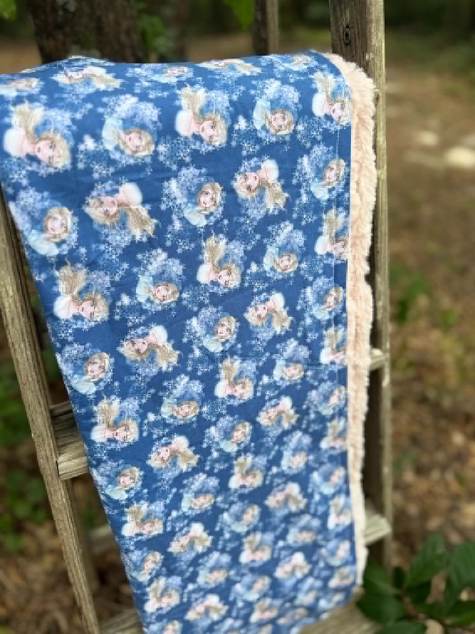 Frozen Minky  Blanket | Handmade Baby Blanket | Personalized Gift