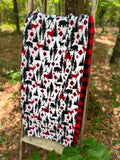 Buffalo Plaid Woodland Minky Blanket | Handmade Baby Blanket | Personalized Gift