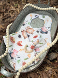 Bib, Burp Cloth & Teether Set